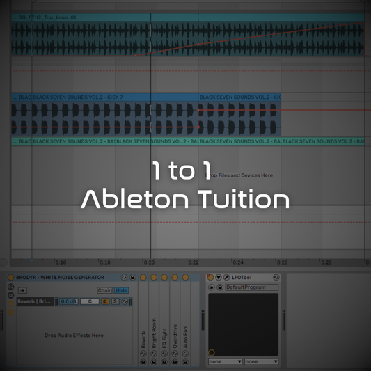 1 to 1 Ableton Tuition (Zoom) [12 x 2 Hour Sessions]