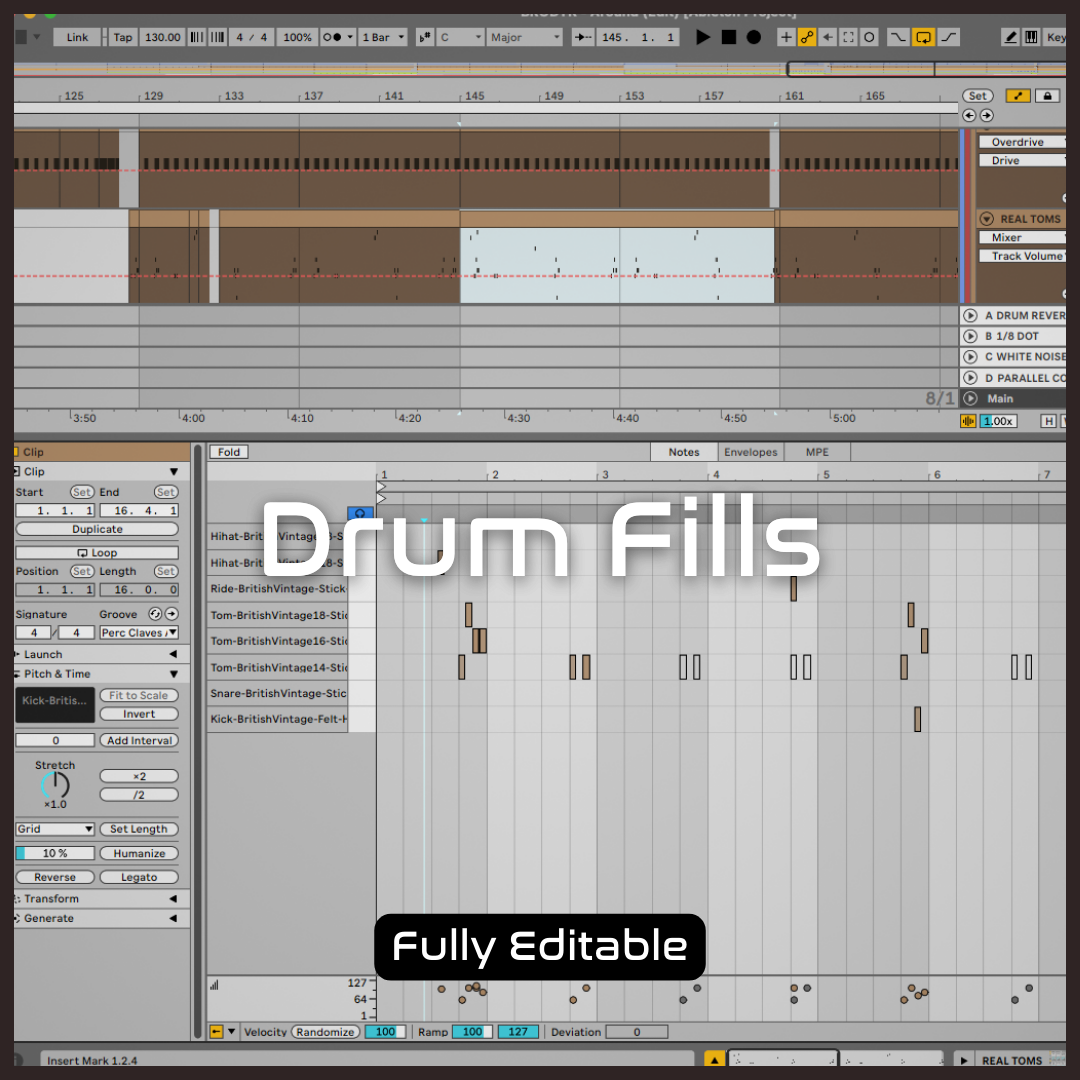 Ableton Live 12 Track Template | BRODYR - Around (Edit)